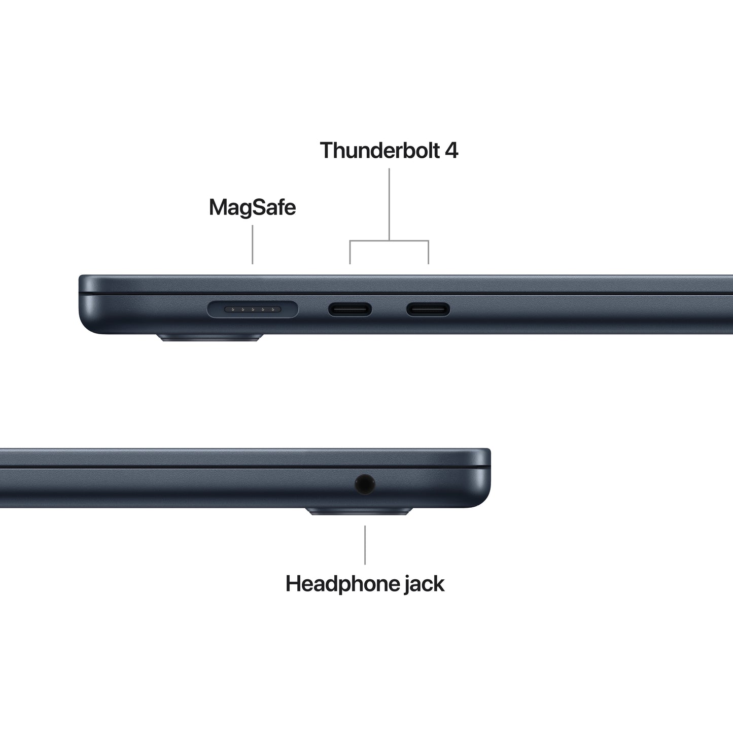 MacBook Air 15,3", Apple M4 10jádrové CPU, 10jádrové GPU, 24GB, 512GB SSD, CZ - temně inkoustový - iSTYLE CZ