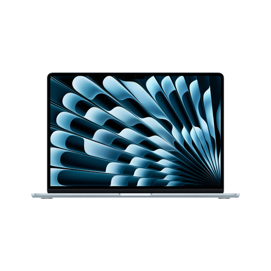 MacBook Air 15,3", Apple M4 10jádrové CPU, 10jádrové GPU, 16GB, 256GB SSD, CZ - blankytně modrý (otevřený) - iSTYLE CZ