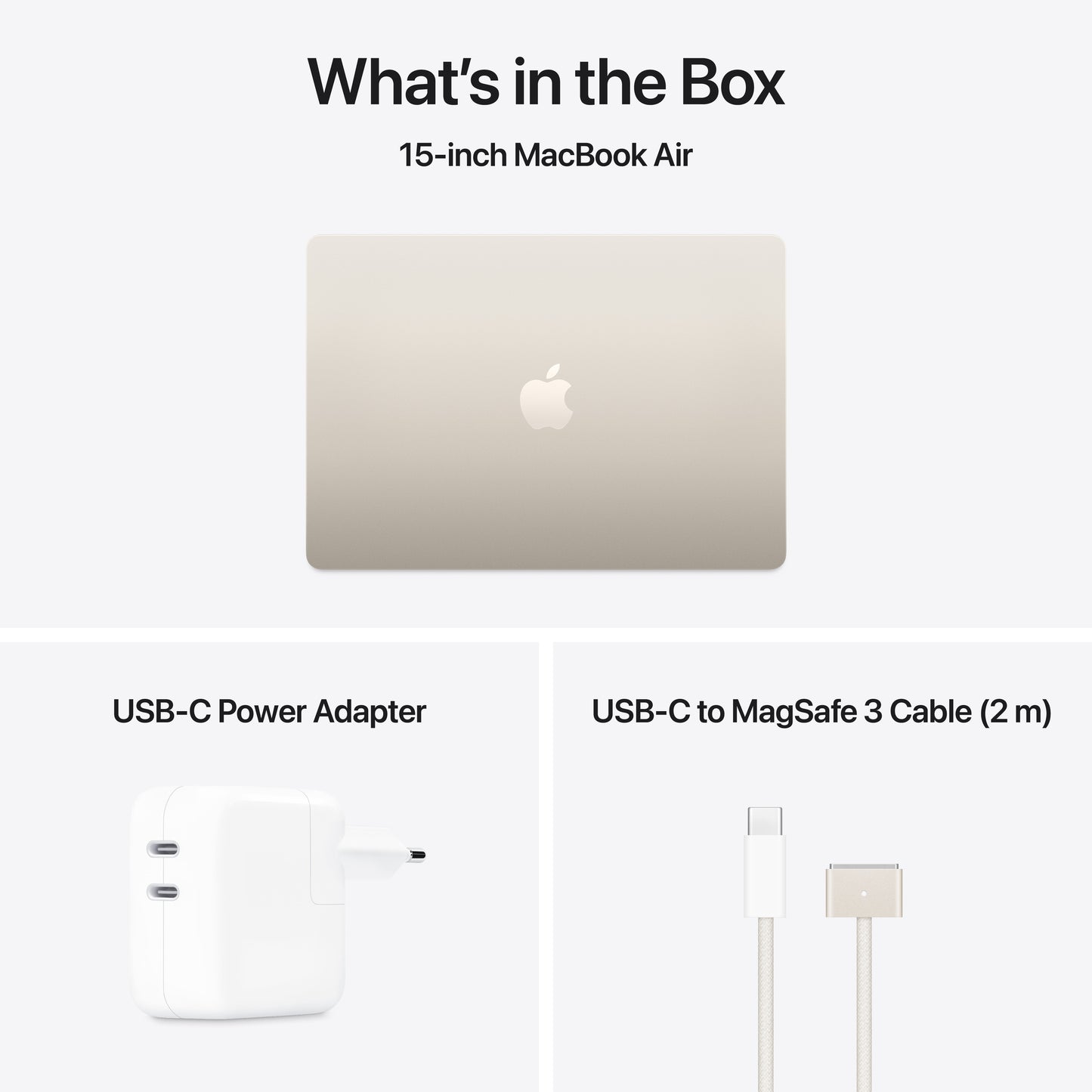 MacBook Air 15,3", Apple M4 10jádrové CPU, 10jádrové GPU, 16GB, 512GB SSD, CZ - hvězdně bílý - iSTYLE CZ