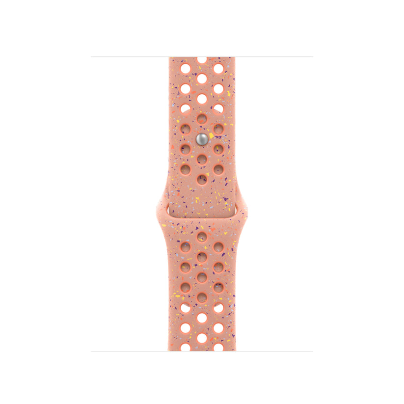 Řemínek pro Apple Watch 38/40/41 mm Apple Alpenglow Pink sportovní Nike – S/M - iSTYLE CZ