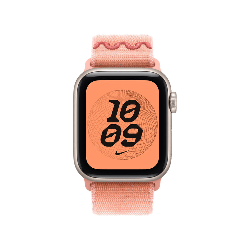 Řemínek pro Apple Watch 38/40/41 mm Apple Alpenglow Pink provlékací sportovní Nike - iSTYLE CZ