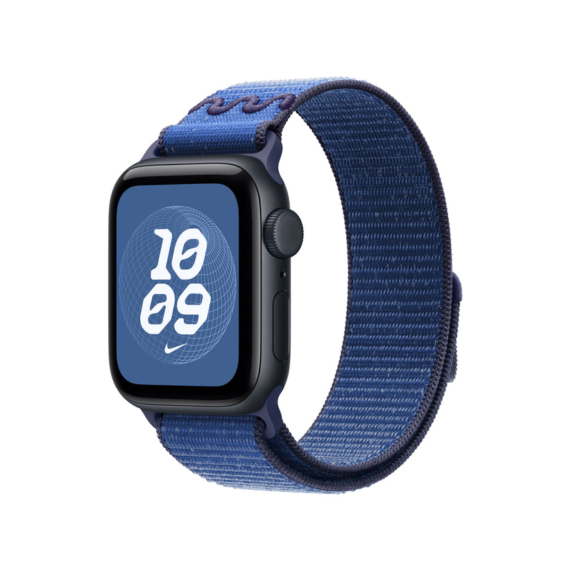 Řemínek pro Apple Watch 38/40/41 mm Apple Blue Ribbon provlékací sportovní Nike - iSTYLE CZ