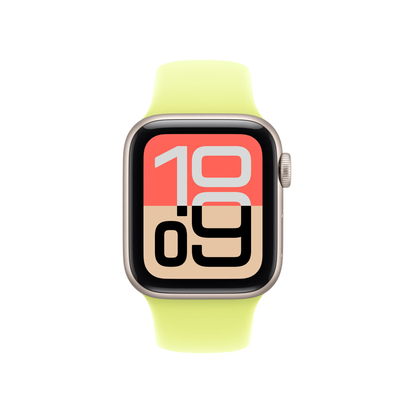 Řemínek pro Apple Watch 38/40/41 mm Apple neonově žlutý sportovní - M/L - iSTYLE CZ
