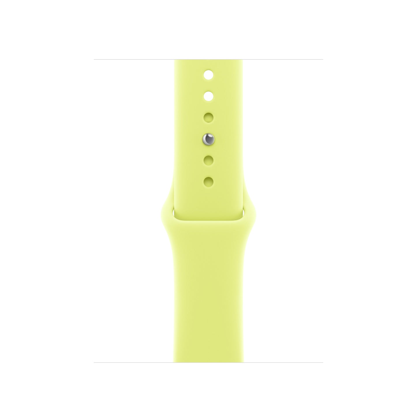 Řemínek pro Apple Watch 38/40/41 mm Apple neonově žlutý sportovní - M/L - iSTYLE CZ