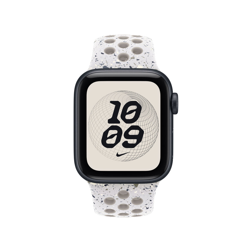 Řemínek pro Apple Watch 38/40/41 mm Apple Veiled Grey sportovní Nike – M/L - iSTYLE CZ
