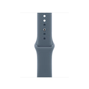 Řemínek pro Apple Watch 38/40/41/42 mm Apple ocelově modrý sportovní - M/L - iSTYLE CZ