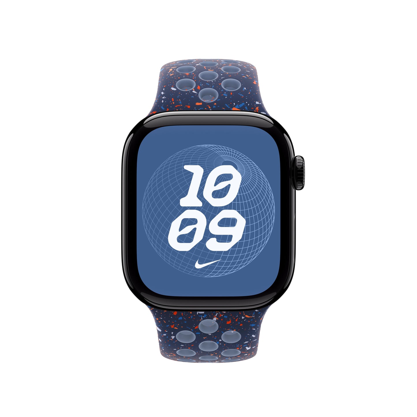 Řemínek pro Apple Watch 38/40/41/42 mm Apple Blue Ribbon sportovní Nike - S/M - iSTYLE CZ
