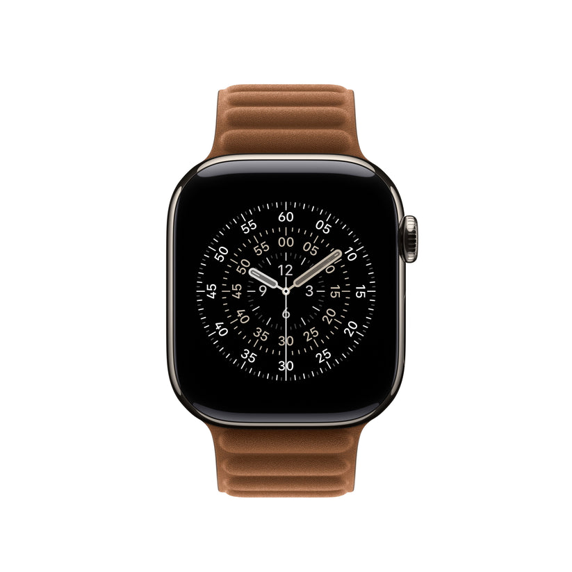 Řemínek pro Apple Watch 38/40/41/42 mm Apple karamelový magnetický tah - M/L - iSTYLE CZ