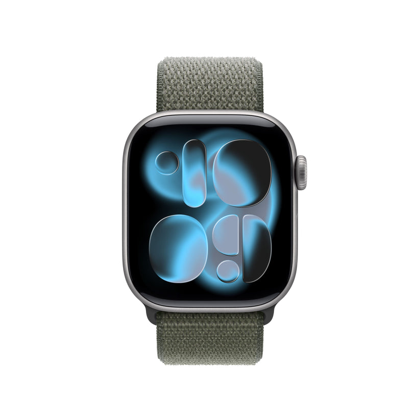 Řemínek pro Apple Watch 38/40/41/42 mm Apple piniově zelený provlékací sportovní - iSTYLE CZ