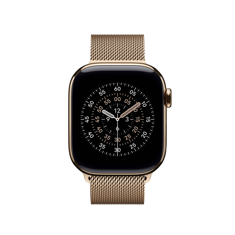 Řemínek pro Apple Watch 38/40/41/42 mm Apple zlatý milánský tah - iSTYLE CZ