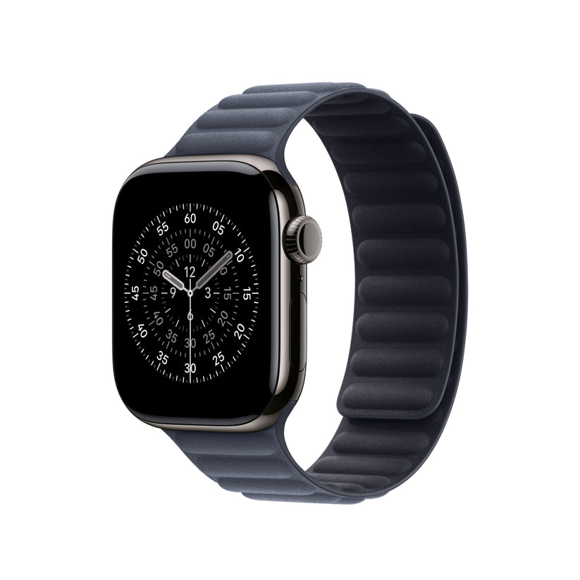 Řemínek pro Apple Watch 38/40/41/42 mm Apple námořnicky modrý magnetický tah - M/L - iSTYLE CZ