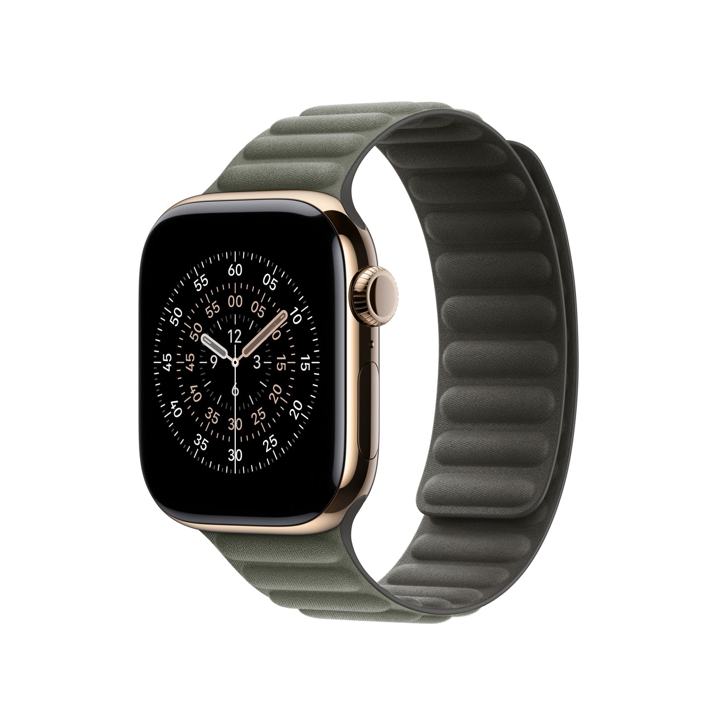 Řemínek pro Apple Watch 38/40/41/42 mm Apple šalvějově šedý magnetický tah - S/M - iSTYLE CZ