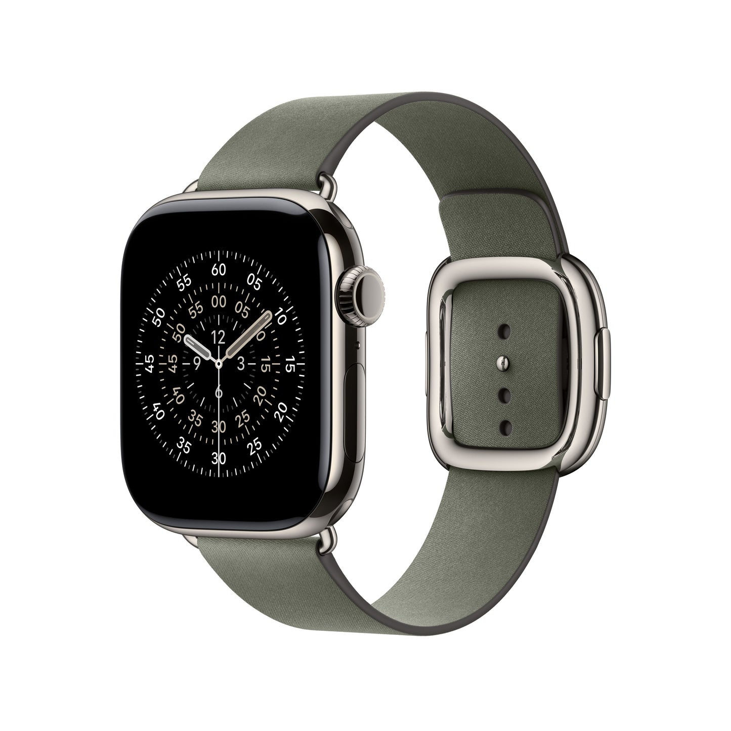 Řemínek pro Apple Watch 38/40/41/42 mm Apple šalvějově šedý s moderní přezkou - střední - iSTYLE CZ