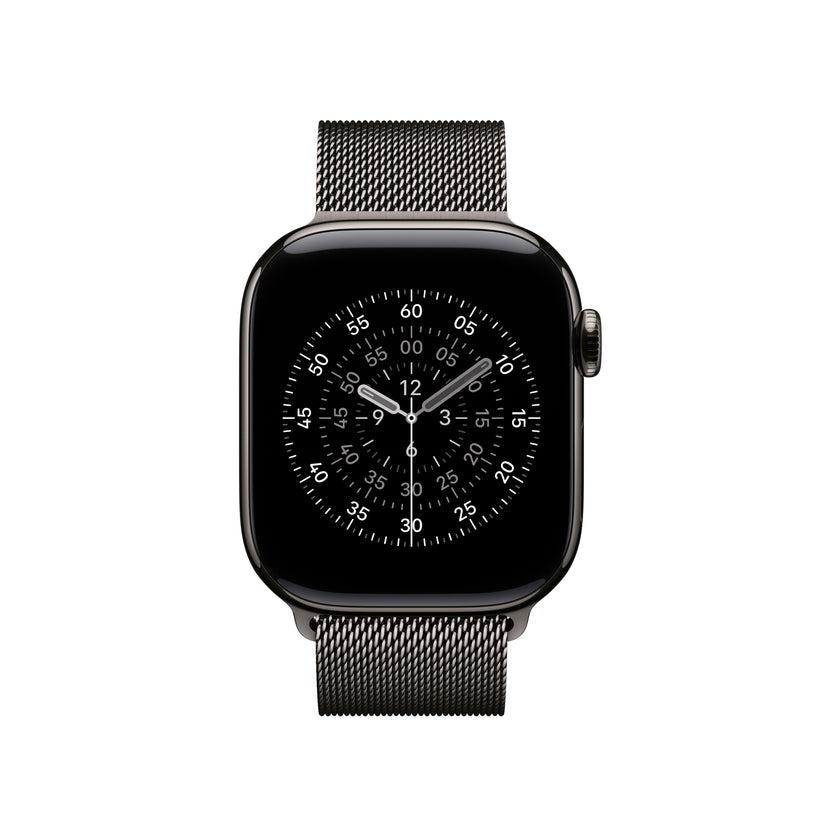 Řemínek pro Apple Watch 38/40/41/42 mm Apple břidlicově šedý milánský tah - iSTYLE CZ