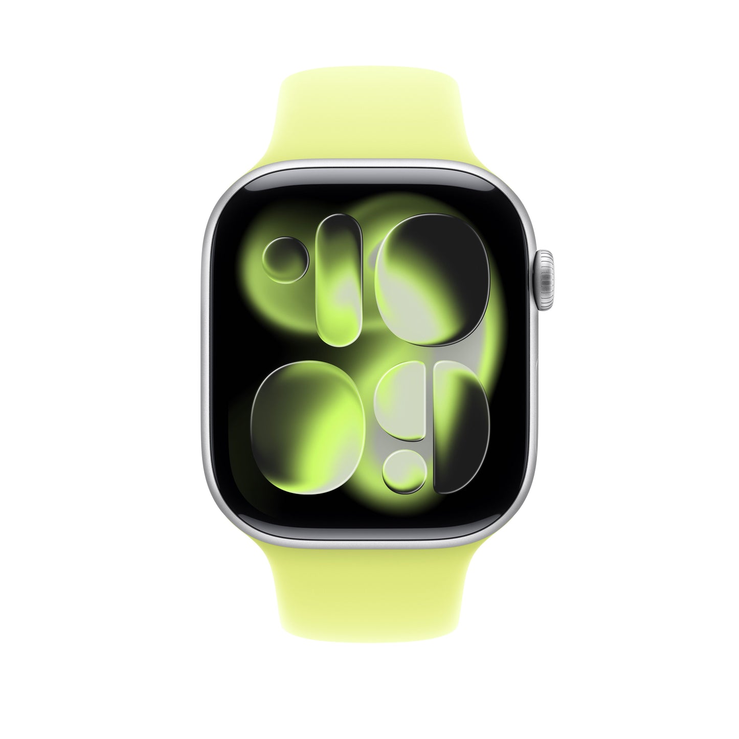 Řemínek pro Apple Watch 44/45/46/49 mm Apple neonově žlutý sportovní - M/L - iSTYLE CZ