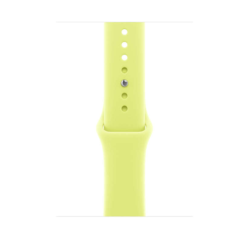 Řemínek pro Apple Watch 44/45/46/49 mm Apple neonově žlutý sportovní - M/L - iSTYLE CZ
