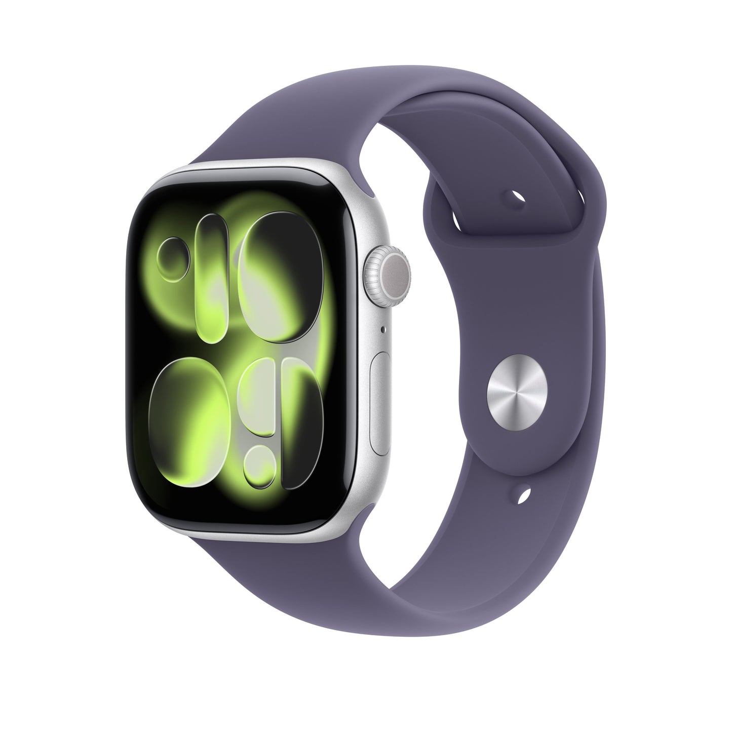 Řemínek pro Apple Watch 44/45/46/49 mm Apple mlžně fialový sportovní - S/M - iSTYLE CZ