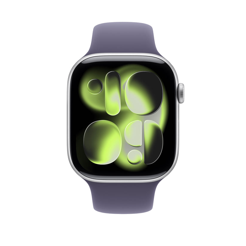 Řemínek pro Apple Watch 44/45/46/49 mm Apple mlžně fialový sportovní - S/M - iSTYLE CZ