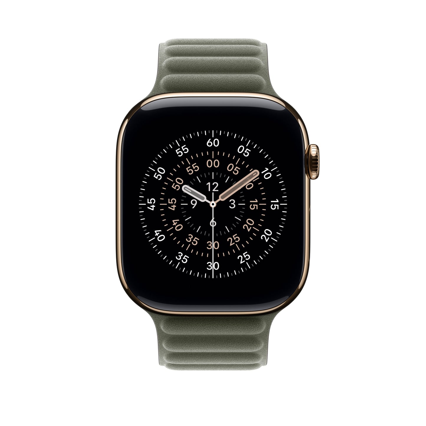 Řemínek pro Apple Watch 44/45/46/49 mm Apple šalvějově šedý magnetický tah - M/L - iSTYLE CZ