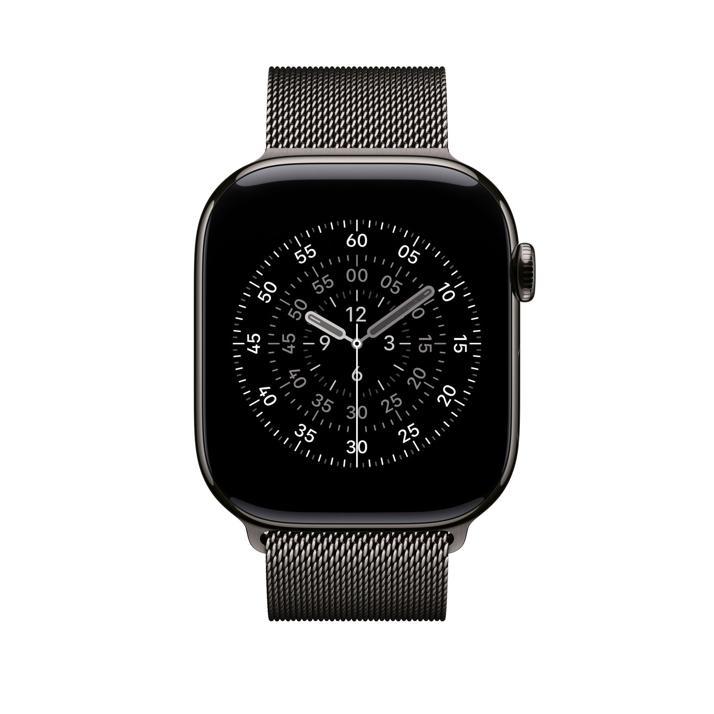 Řemínek pro Apple Watch 44/45/46/49 mm Apple břidlicově šedý milánský tah - M/L - iSTYLE CZ