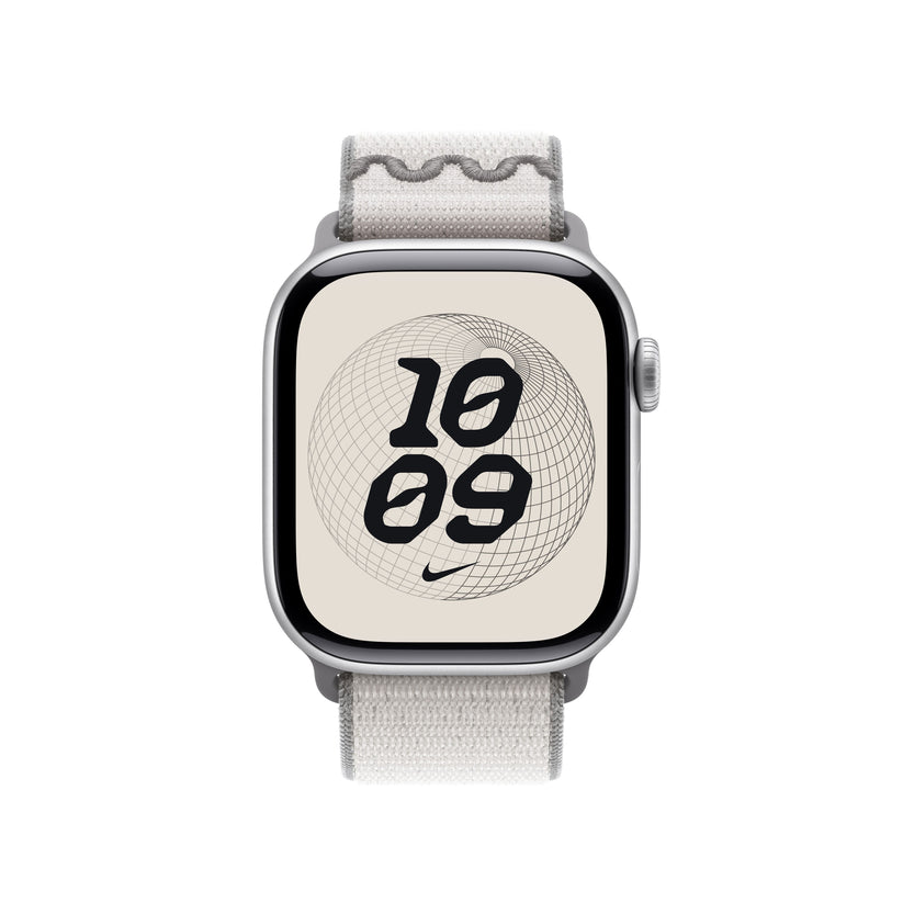 Řemínek pro Apple Watch 38/40/41/42 mm Apple Veiled Grey provlékací sportovní Nike - iSTYLE CZ