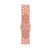 Řemínek pro Apple Watch 44/45/46/49 mm Apple Alpenglow Pink sportovní Nike - S/M - iSTYLE CZ