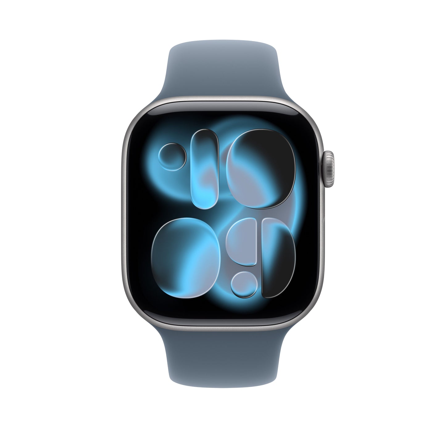 Řemínek pro Apple Watch 44/45/46/49 mm Apple ocelově modrý sportovní - S/M - iSTYLE CZ