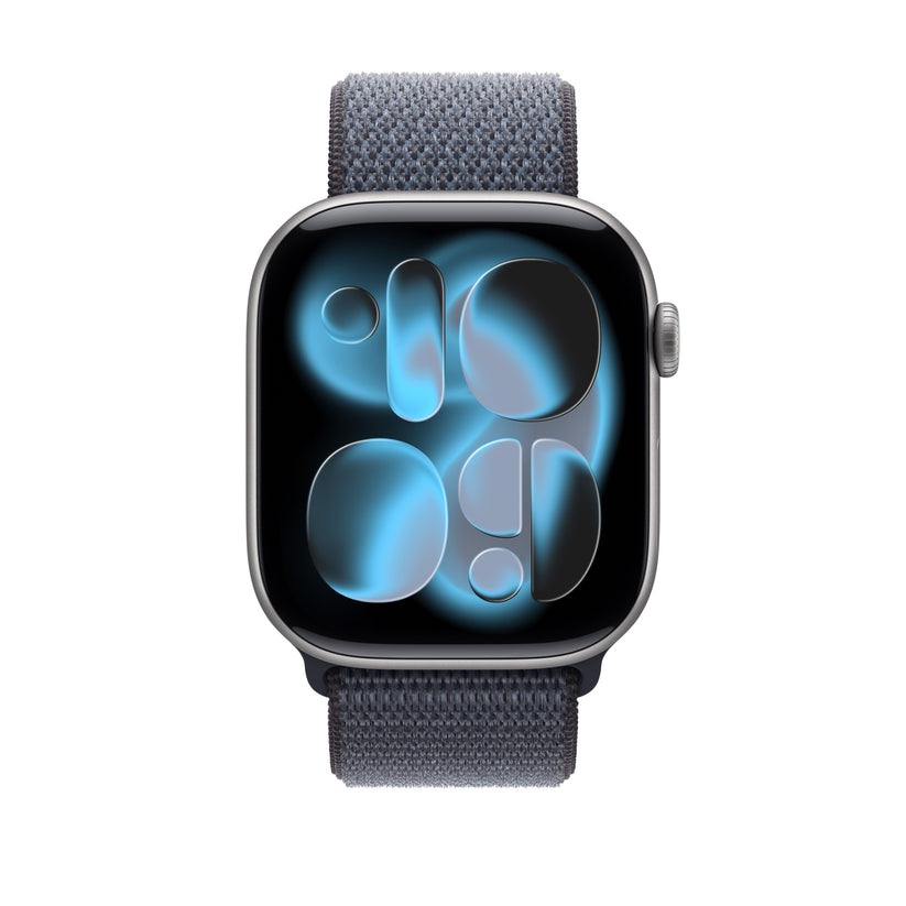 Řemínek pro Apple Watch 44/45/46/49 mm Apple ocelově modrý provlékací sportovní - iSTYLE CZ