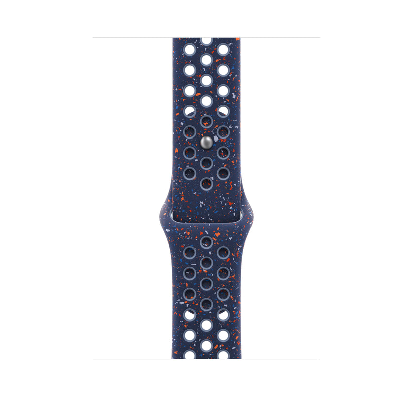 Řemínek pro Apple Watch 44/45/46/49 mm Apple Blue Ribbon sportovní Nike - M/L - iSTYLE CZ