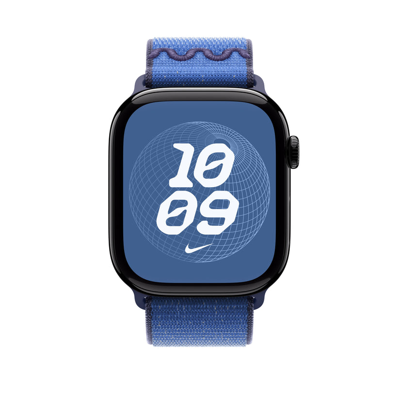 Řemínek pro Apple Watch 44/45/46/49 mm Apple Blue Ribbon provlékací sportovní Nike - iSTYLE CZ