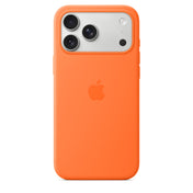 Silikonový kryt na iPhone 17 Pro Max Apple s MagSafe - oranžový - iSTYLE CZ