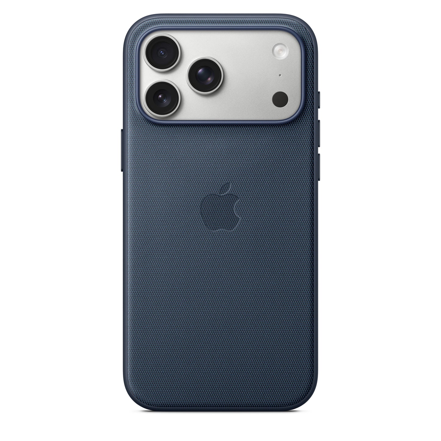 Kryt na iPhone 17 Pro Max z tkaniny TechWoven Apple s MagSafe - modrý - iSTYLE CZ