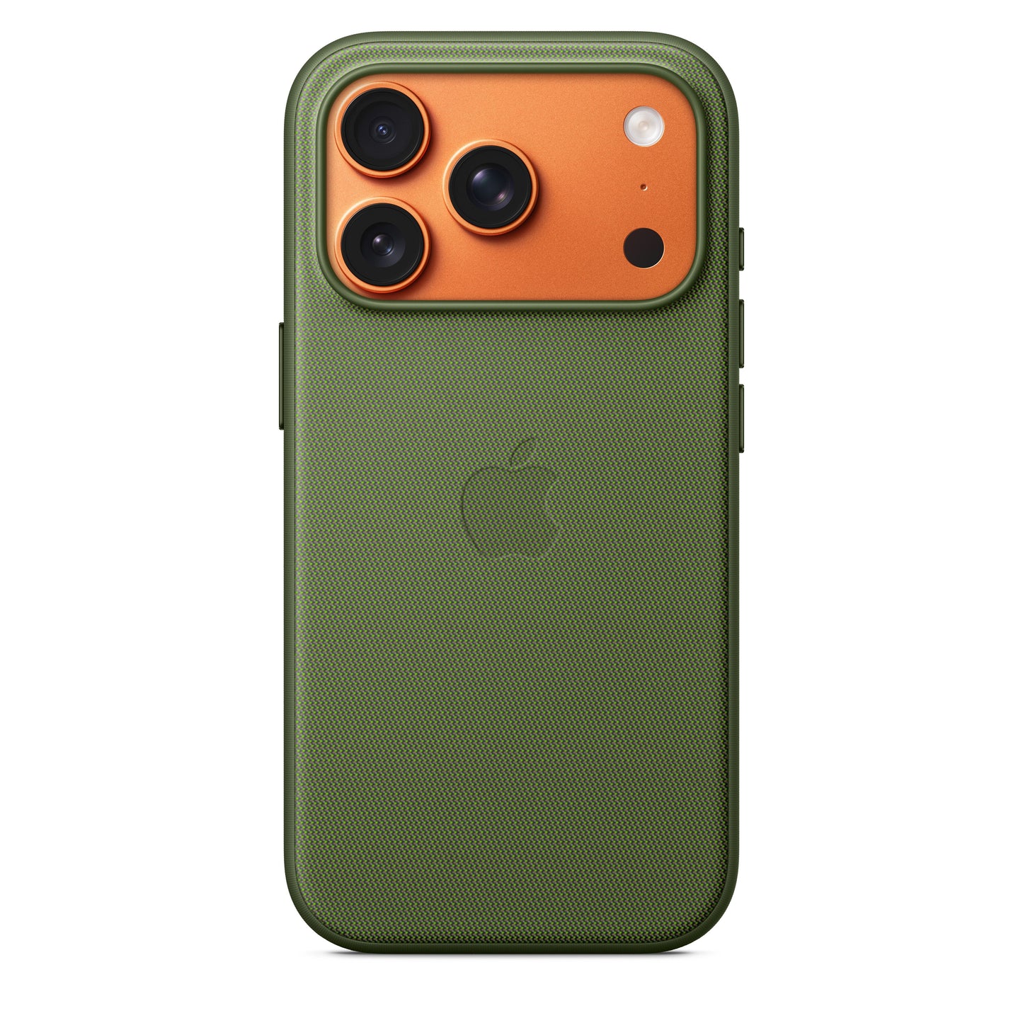 Kryt na iPhone 17 Pro z tkaniny TechWoven Apple s MagSafe - zelený - iSTYLE CZ