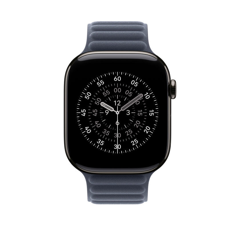 Řemínek pro Apple Watch 44/45/46/49 mm Apple námořnicky modrý magnetický tah - M/L - iSTYLE CZ