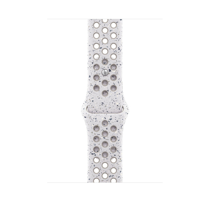 Řemínek pro Apple Watch 44/45/46/49 mm Apple Veiled Grey sportovní Nike - S/M - iSTYLE CZ