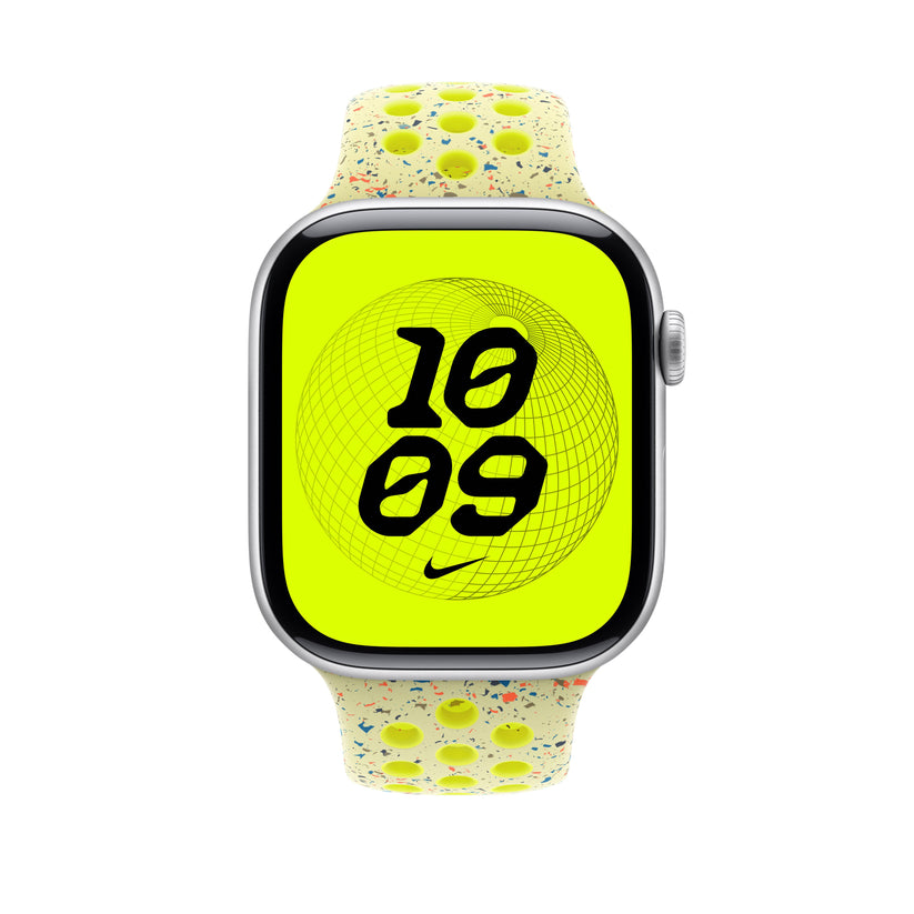 Řemínek pro Apple Watch 44/45/46/49 mm Apple Volt Splash sportovní Nike - S/M - iSTYLE CZ