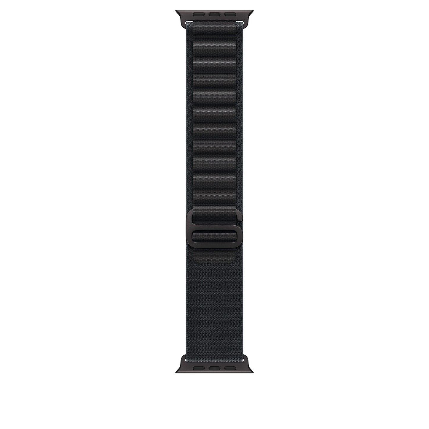Řemínek pro Apple Watch 44/45/46/49 mm Apple černý Alpský tah - velký - provedení z černého titanu - iSTYLE CZ