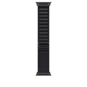 Řemínek pro Apple Watch 44/45/46/49 mm Apple černý Alpský tah - velký - provedení z černého titanu - iSTYLE CZ
