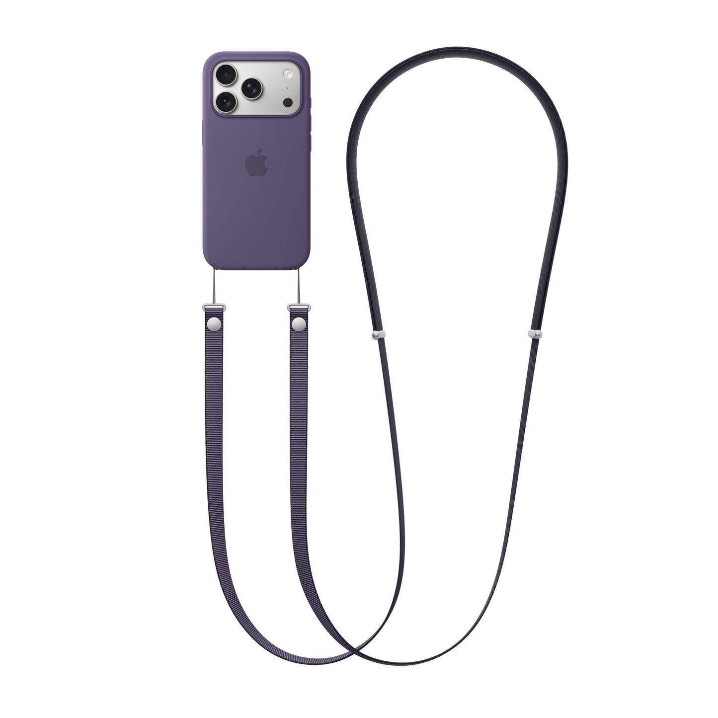 Crossbody popruh Apple - fialový - iSTYLE CZ
