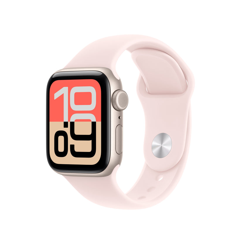 40mm jemně růžový sportovní řemínek – S/M - iSTYLE.cz