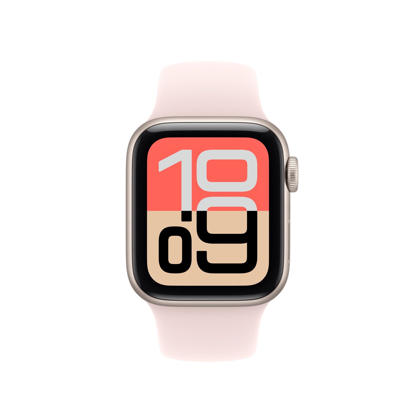 40mm jemně růžový sportovní řemínek – S/M - iSTYLE.cz