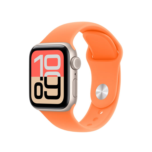 40mm mandarinkový sportovní řemínek – M/L - iSTYLE.cz