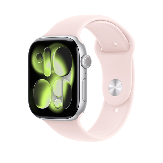 46mm jemně růžový sportovní řemínek – S/M - iSTYLE.cz
