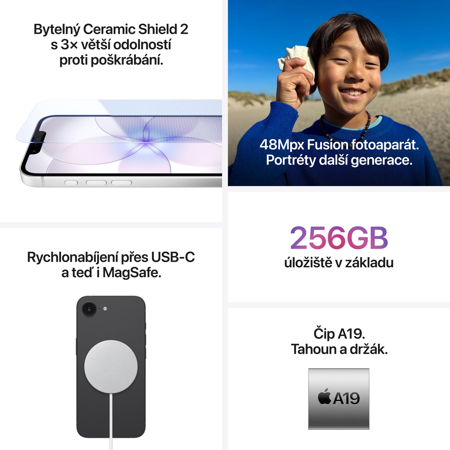 iPhone 17e 256 GB jemně růžová - iSTYLE.cz