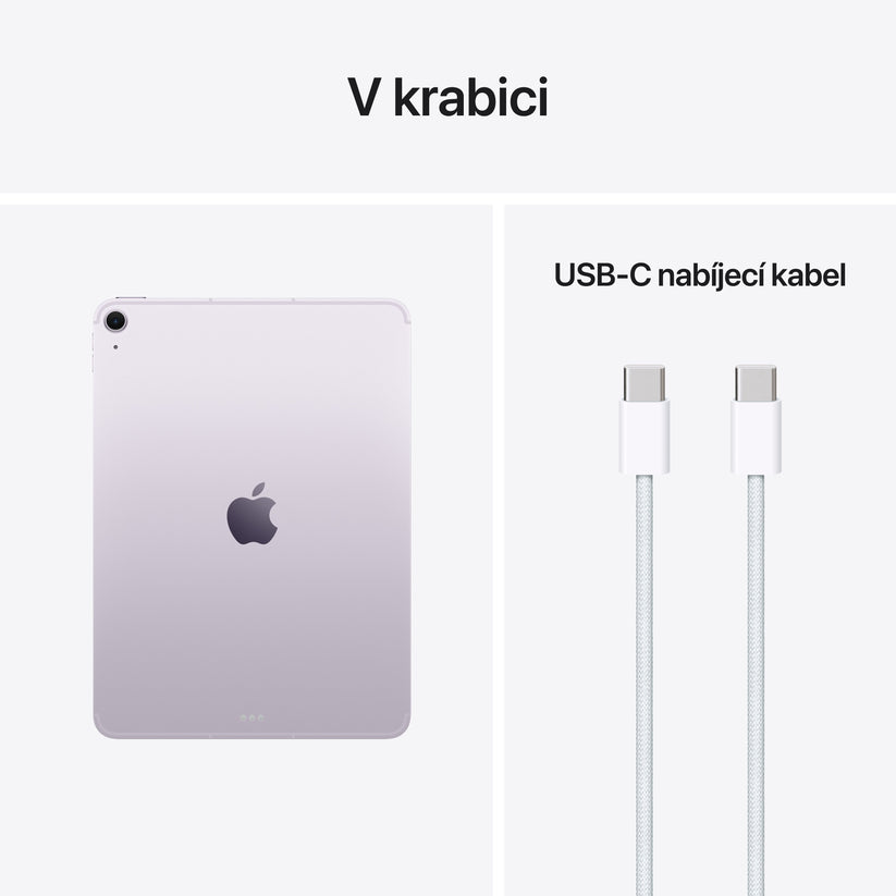 11palcový iPad Air Wi-Fi + Cellular 1 TB - fialový (M4) - iSTYLE.cz