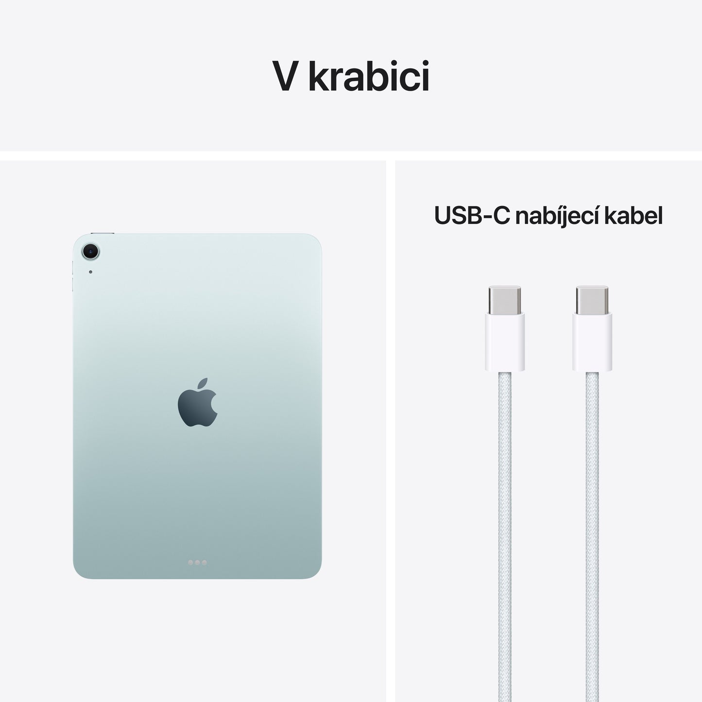 11palcový iPad Air Wi-Fi 128 GB - modrý (M4) - iSTYLE.cz