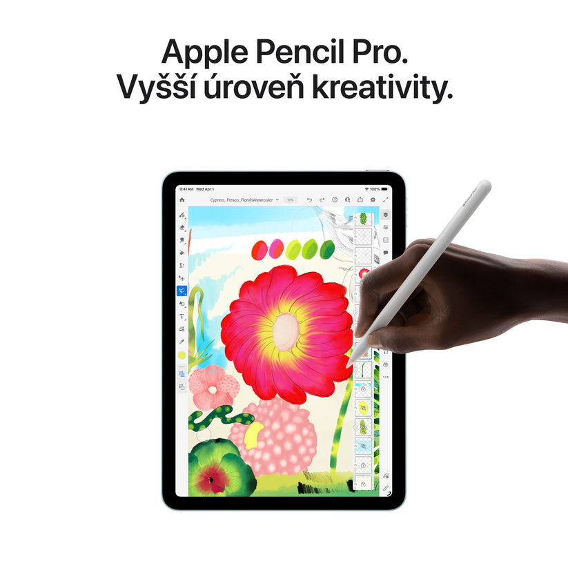 13palcový iPad Air Wi-Fi 256 GB - fialový (M4) (otevřený) - iSTYLE.cz