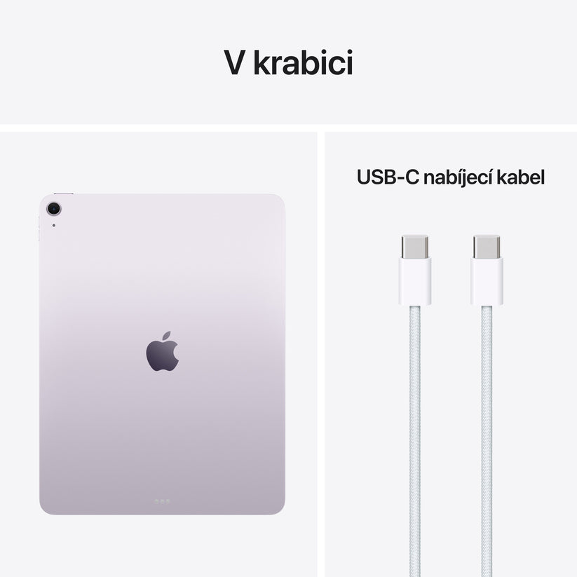 13palcový iPad Air Wi-Fi 256 GB - fialový (M4) (otevřený) - iSTYLE.cz