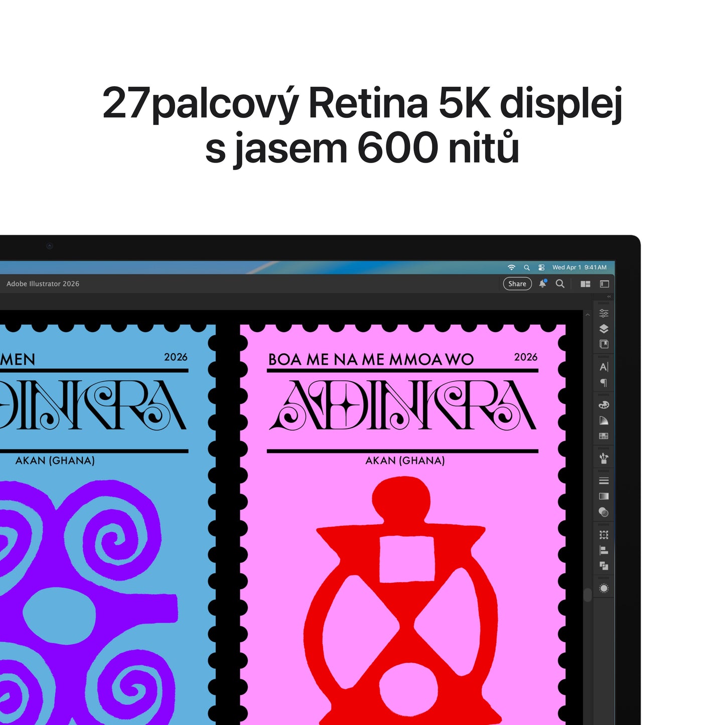 Studio Display – standardní sklo – stojan s nastavitelným náklonem a výškou - iSTYLE.cz