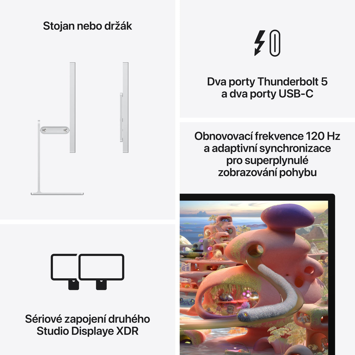 Studio Display XDR – standardní sklo – adaptér držáku VESA - iSTYLE.cz